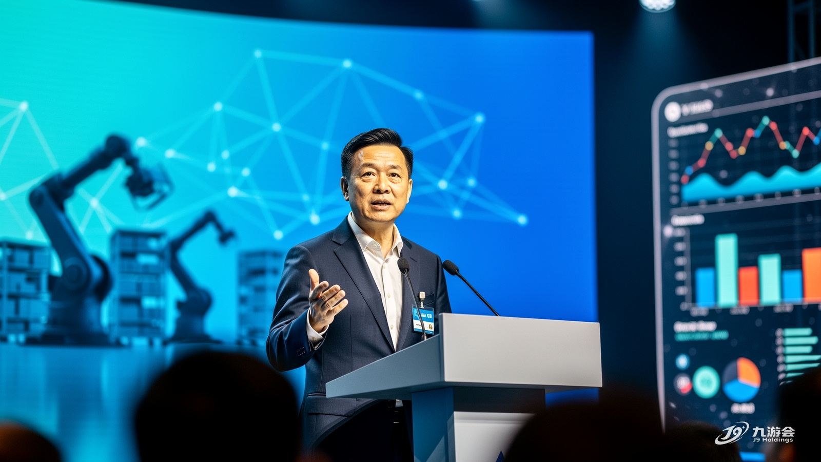 J9九游会控股郭为WAIC演讲：数据即权利，智能即资产，重构生产力底层逻辑